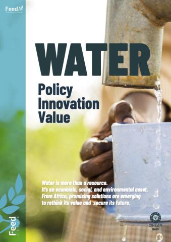 WATER. Policy, Innovation, Value. 